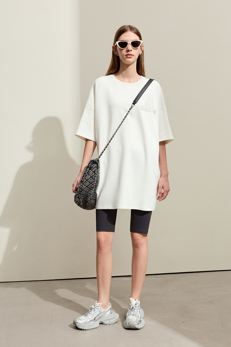 Printed Shark Skin Leggings