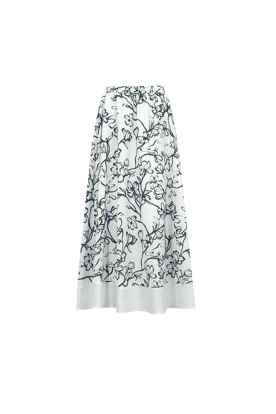 Floral Print Skirt
