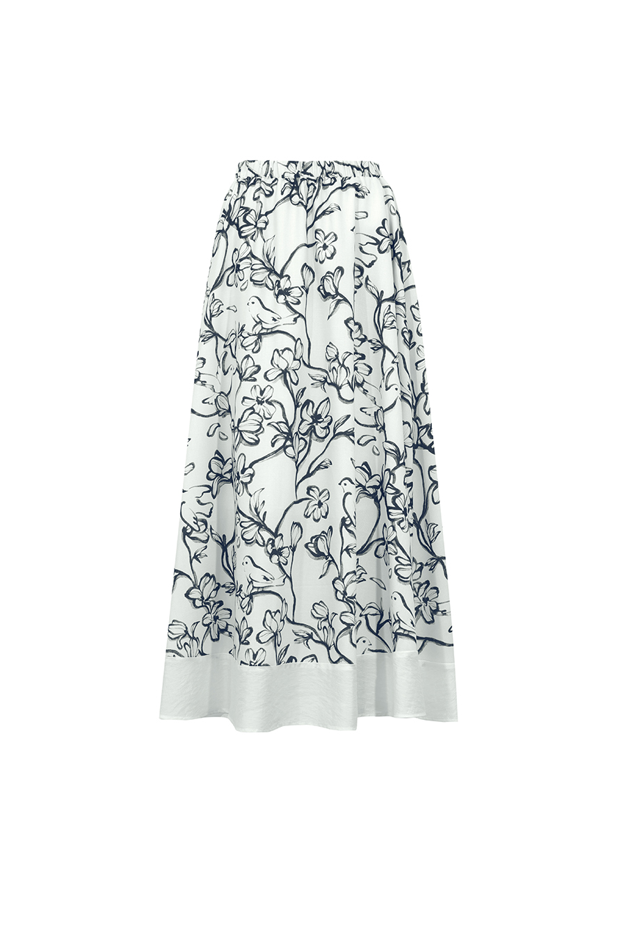 Floral Print Skirt