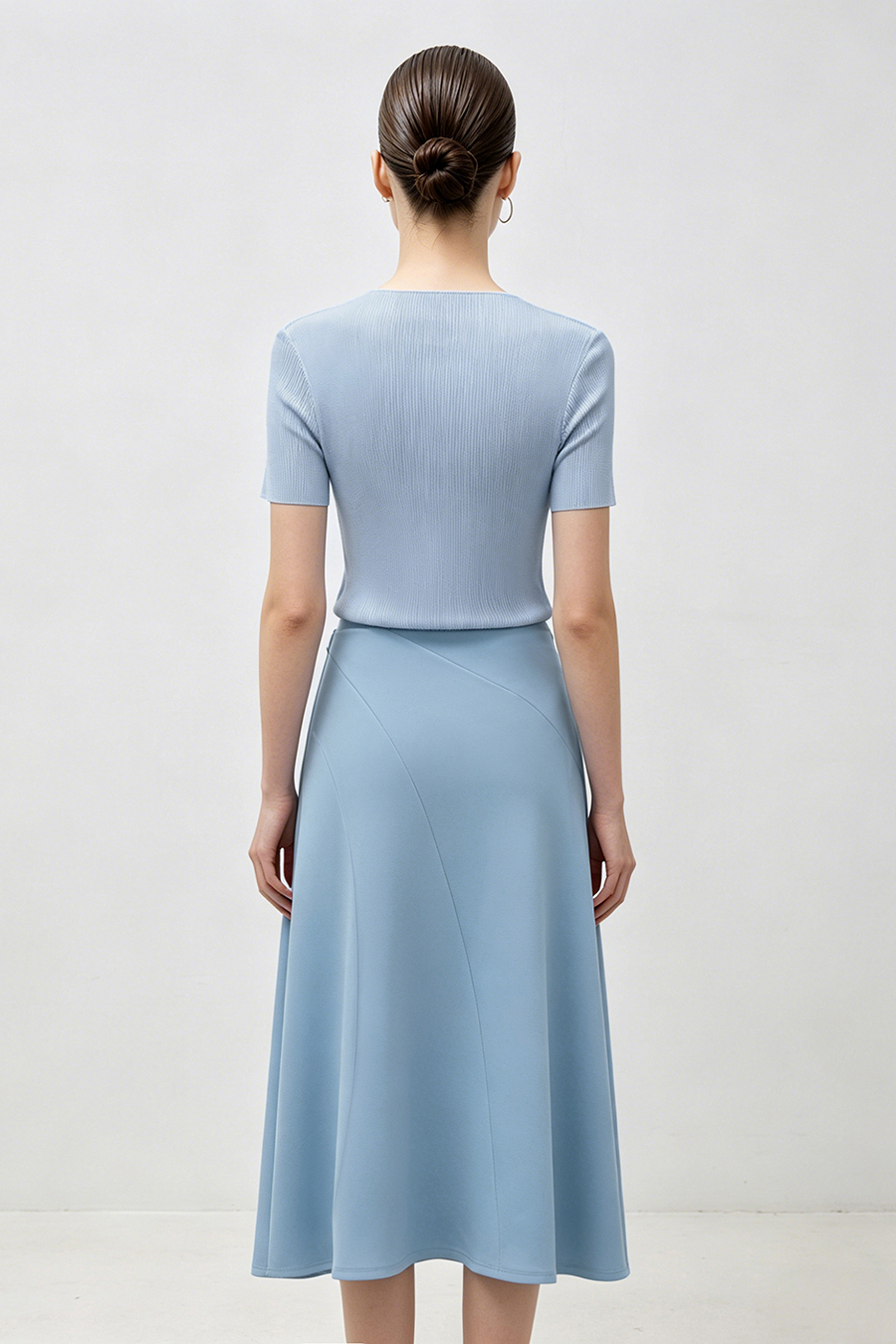 Tailored Panel Skirt
