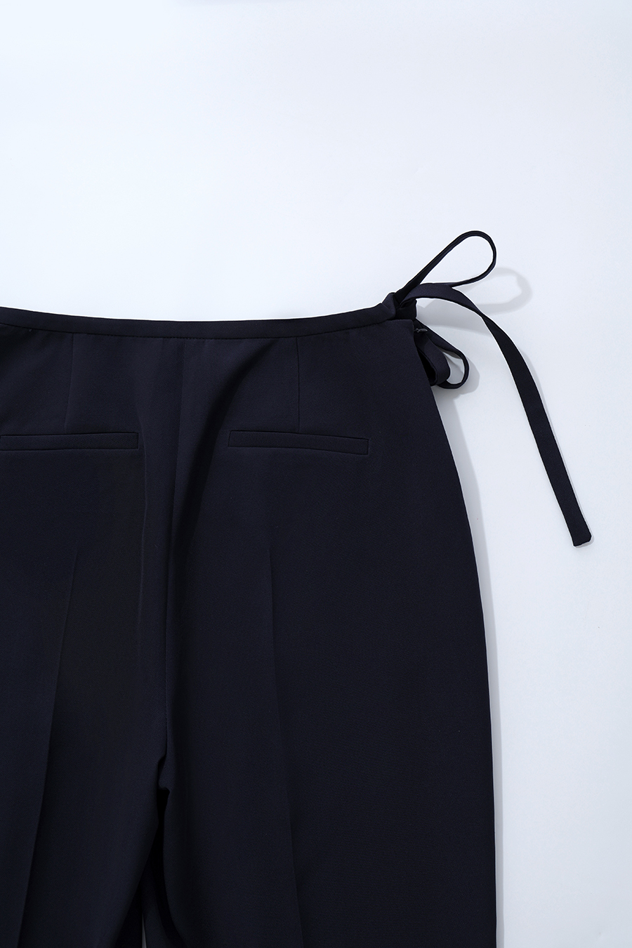 Tie Waist Tapered Pants