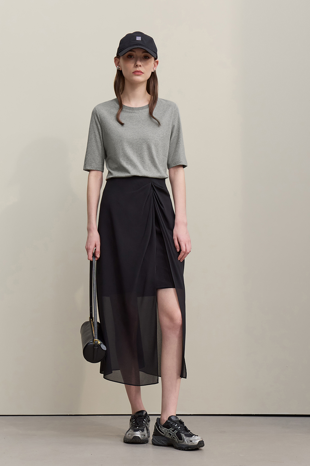 Crew Neck Half Sleeve Cotton T-shirt