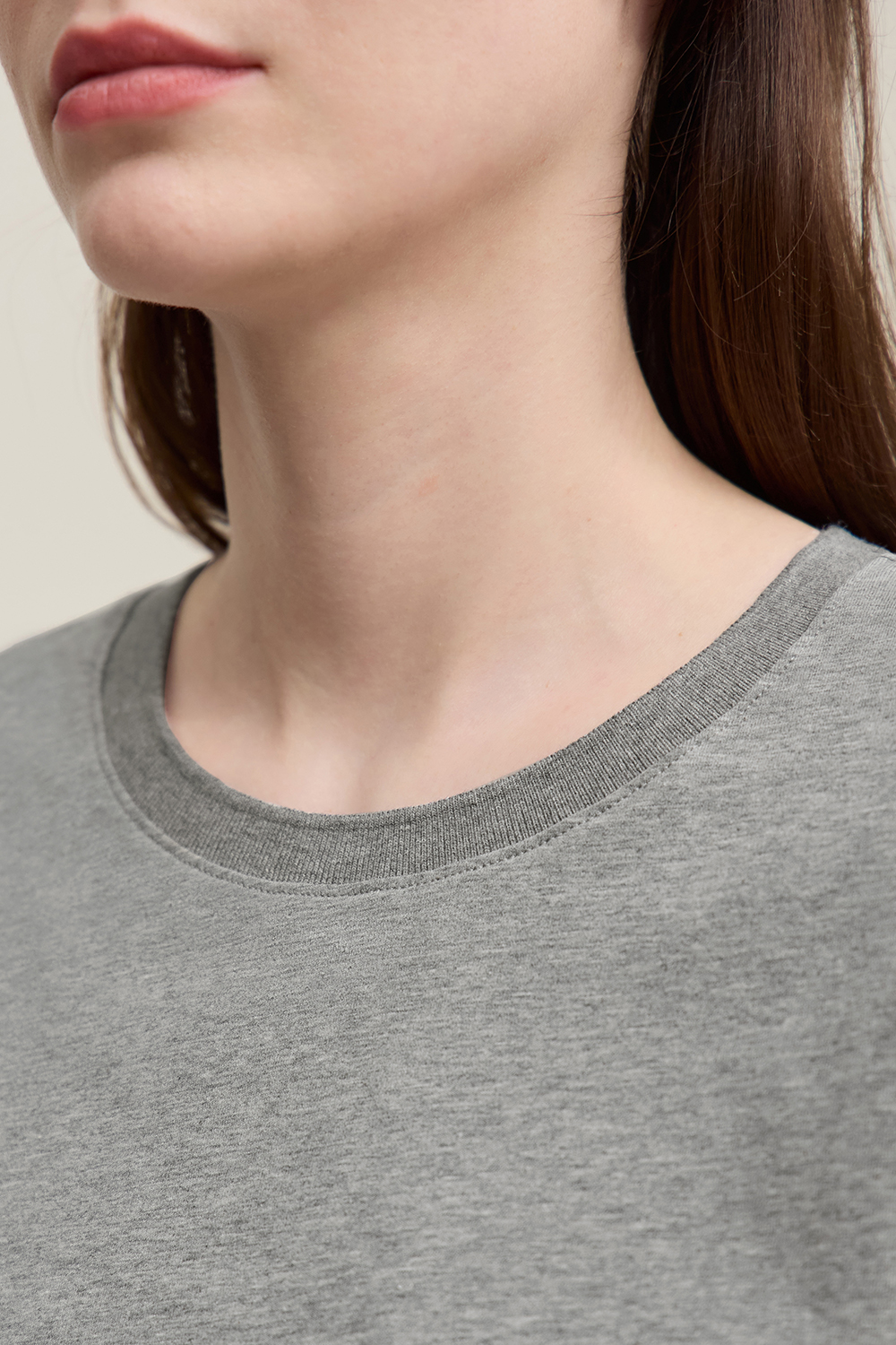 Crew Neck Half Sleeve Cotton T-shirt