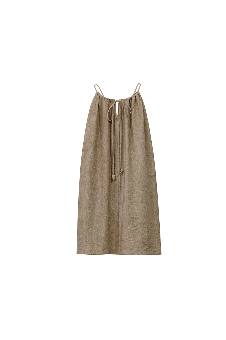Tie Detail Jacquard Camisole Top|AMII