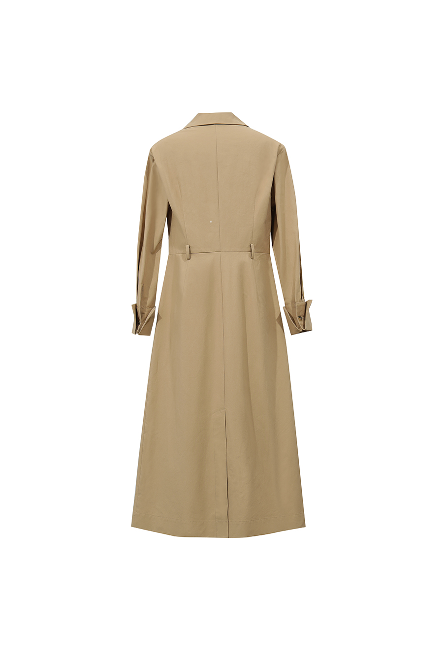 Collared gathered dress|AMII