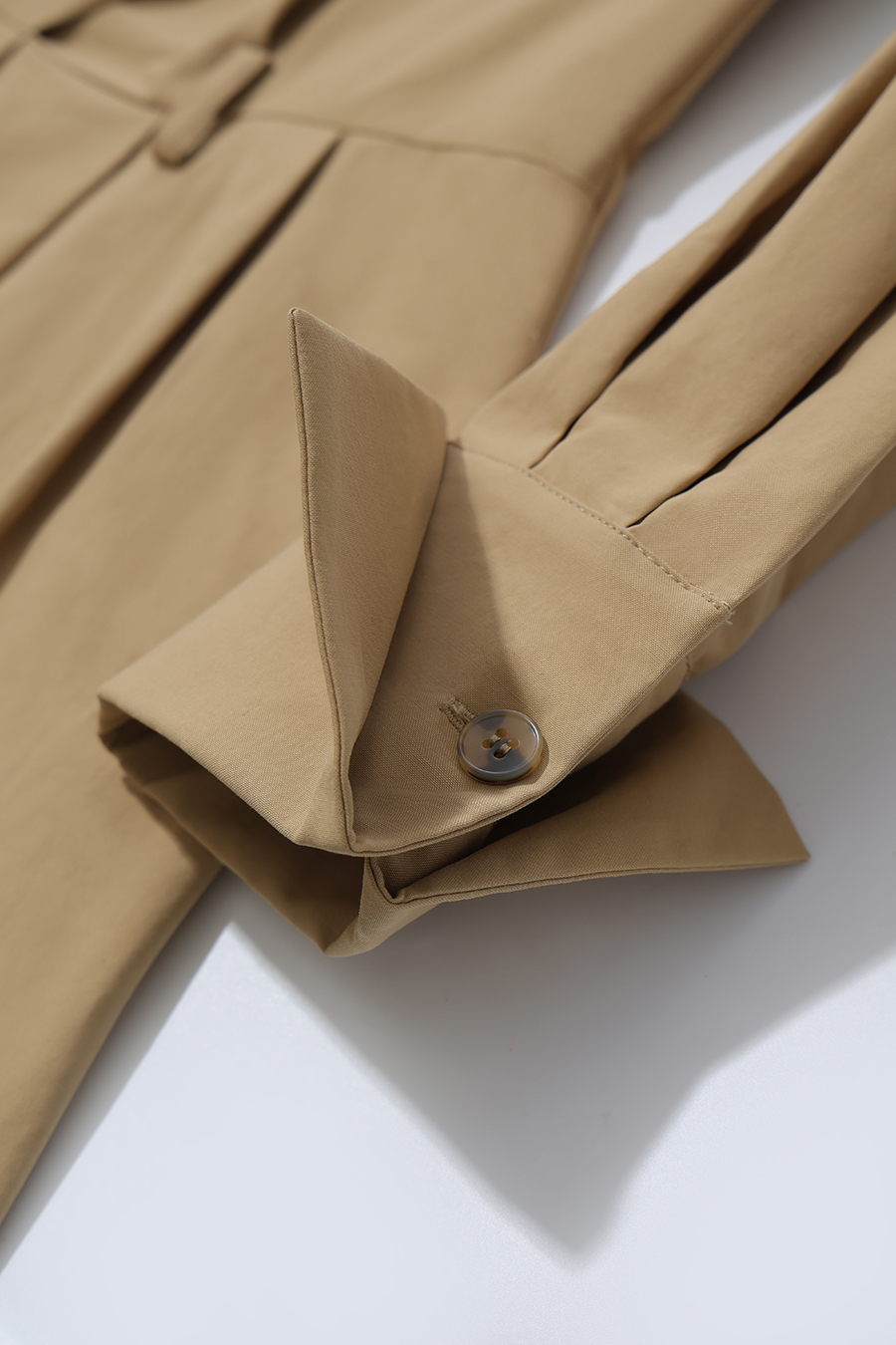 Collared gathered dress|AMII