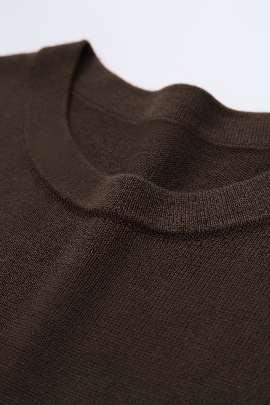 Crew Neck Long Sleeve Dress|AMII