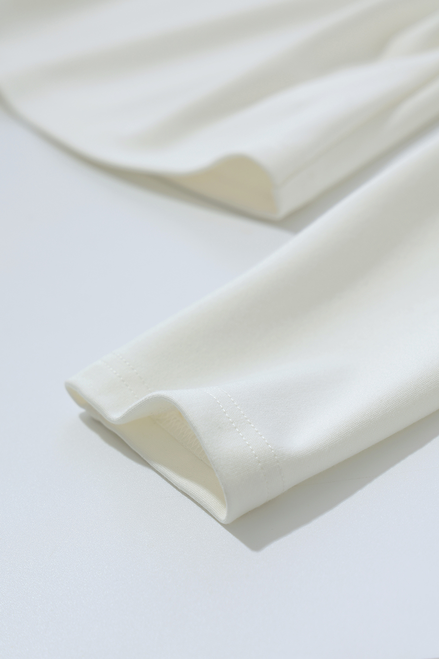 Chinese Style Mandarin Collar Long Sleeve Tee|AMII