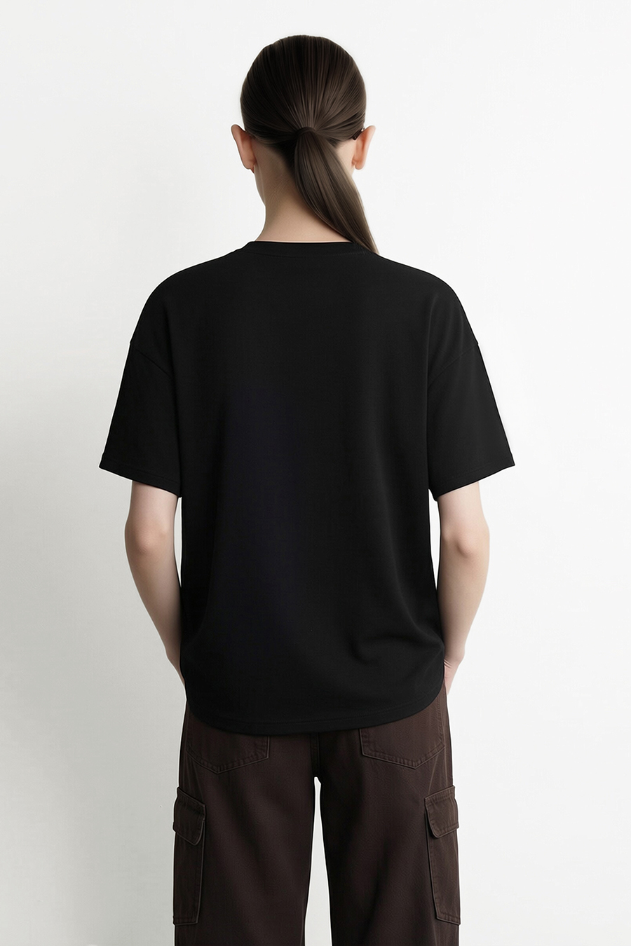 Embroidered Air Layer Tee | AMII