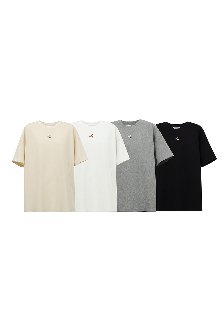 Embroidered Air Layer Tee | AMII