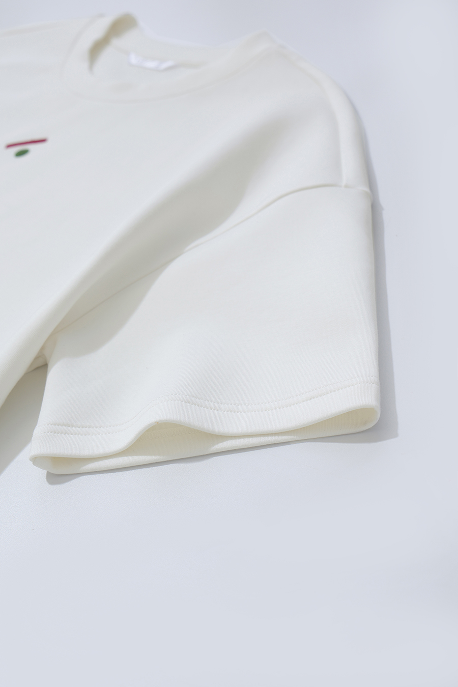 Embroidered Air Layer Tee | AMII