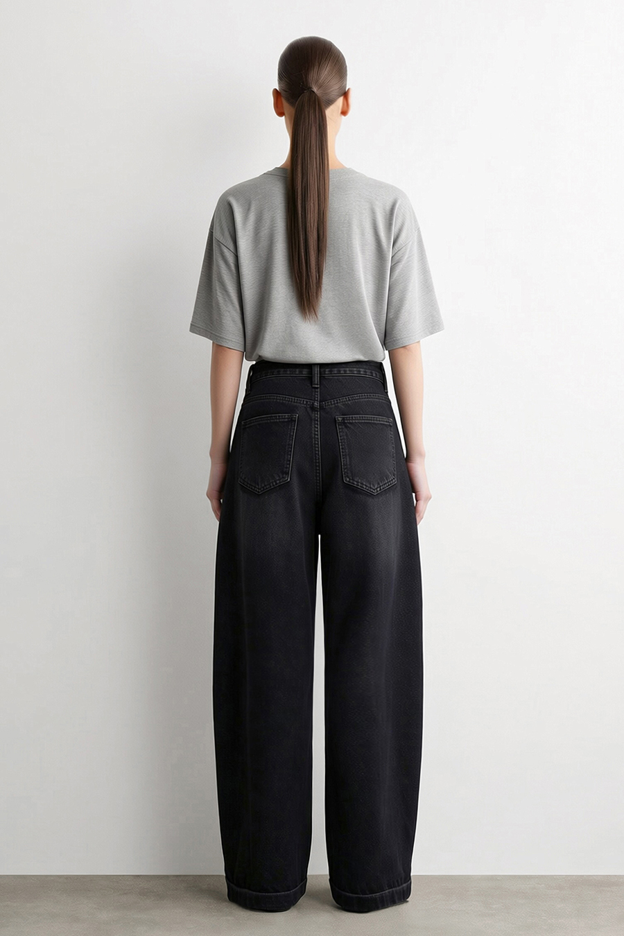 Banana Fit Denim Long Pants | AMII