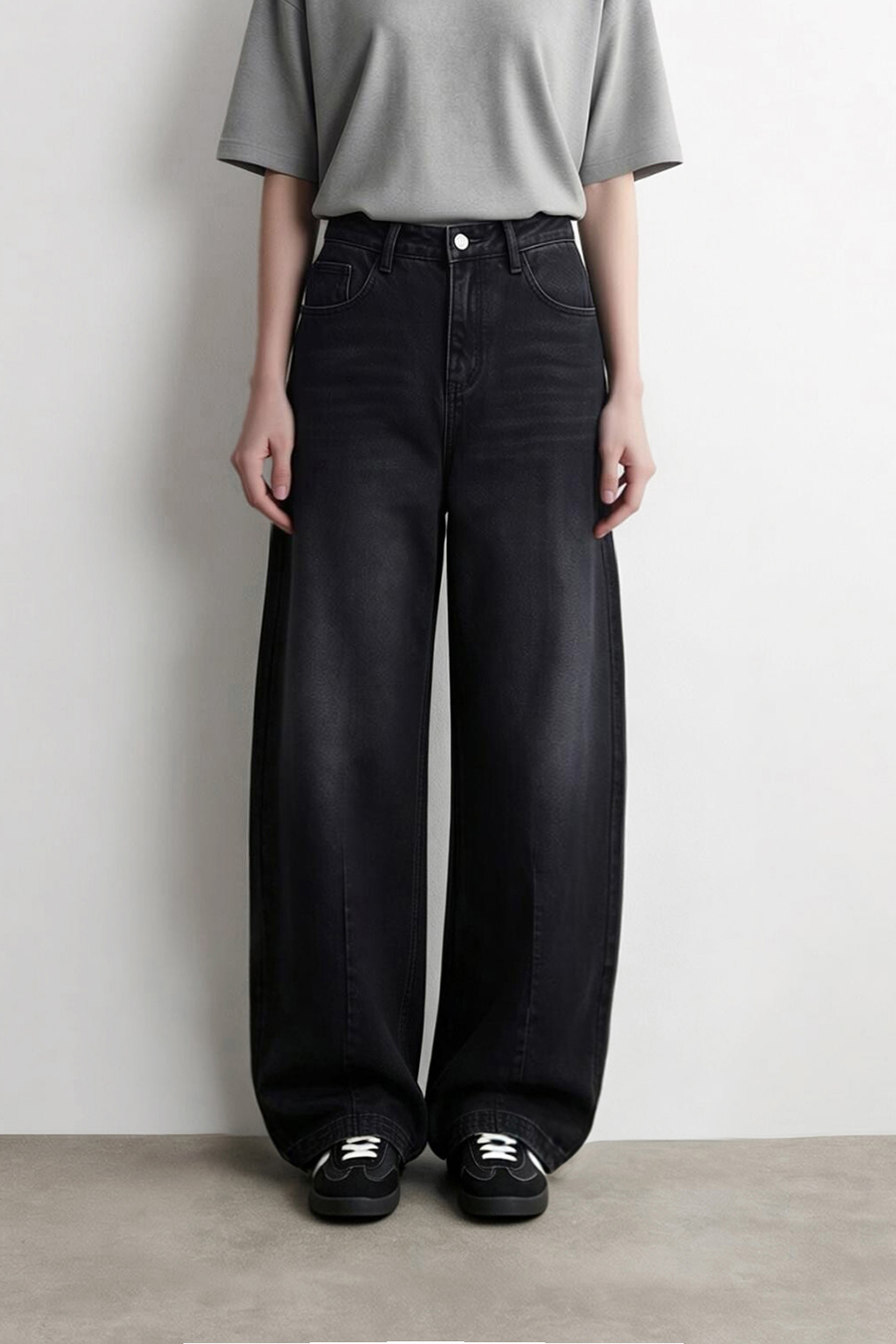 Banana Fit Denim Long Pants | AMII