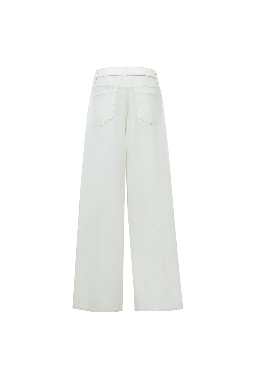 Beaded Craft Denim Pants | AMII