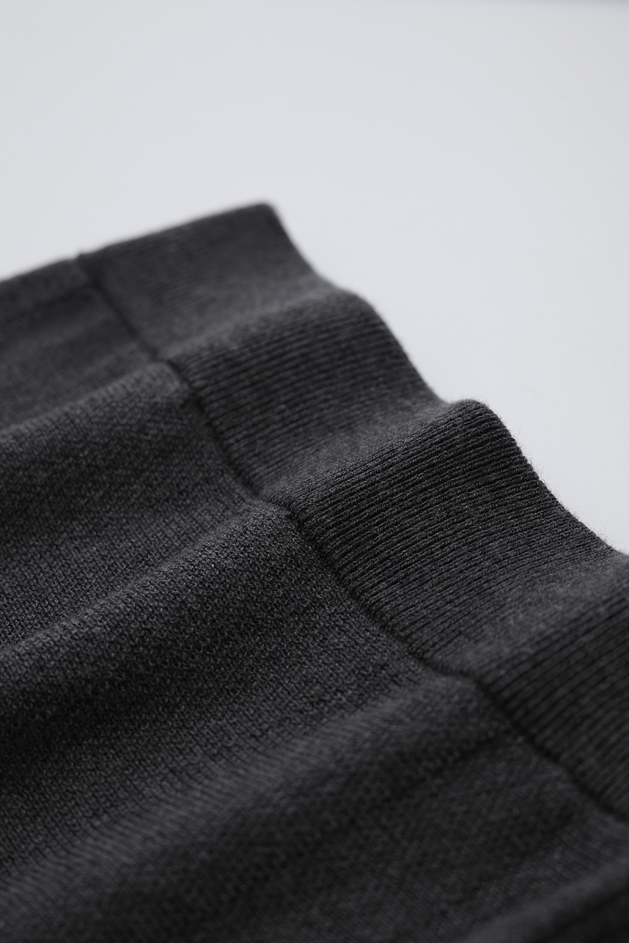 Wide A-Line Knit Midi Skirt | AMII