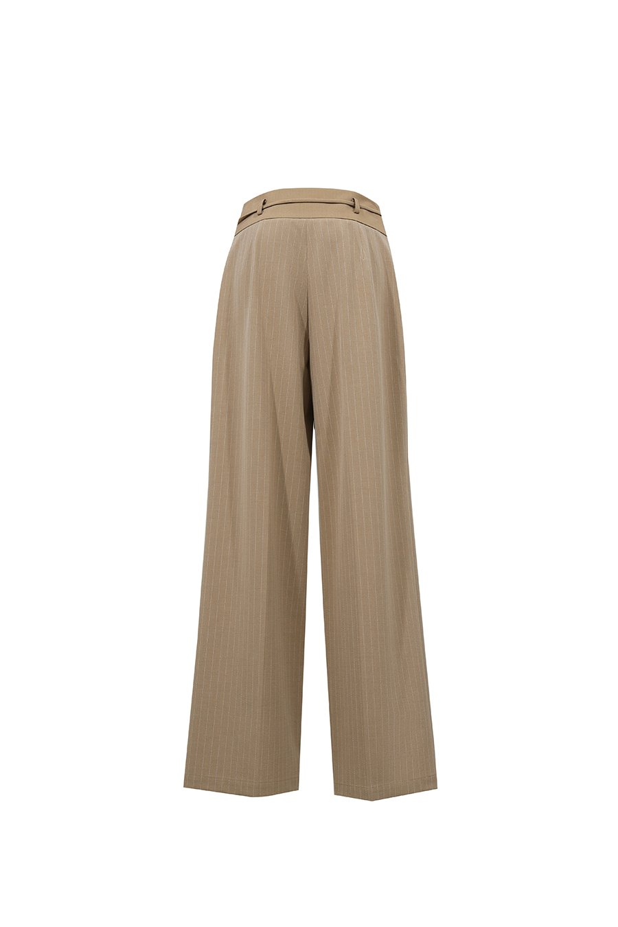 Striped Wide Leg Casual Pants | AMII