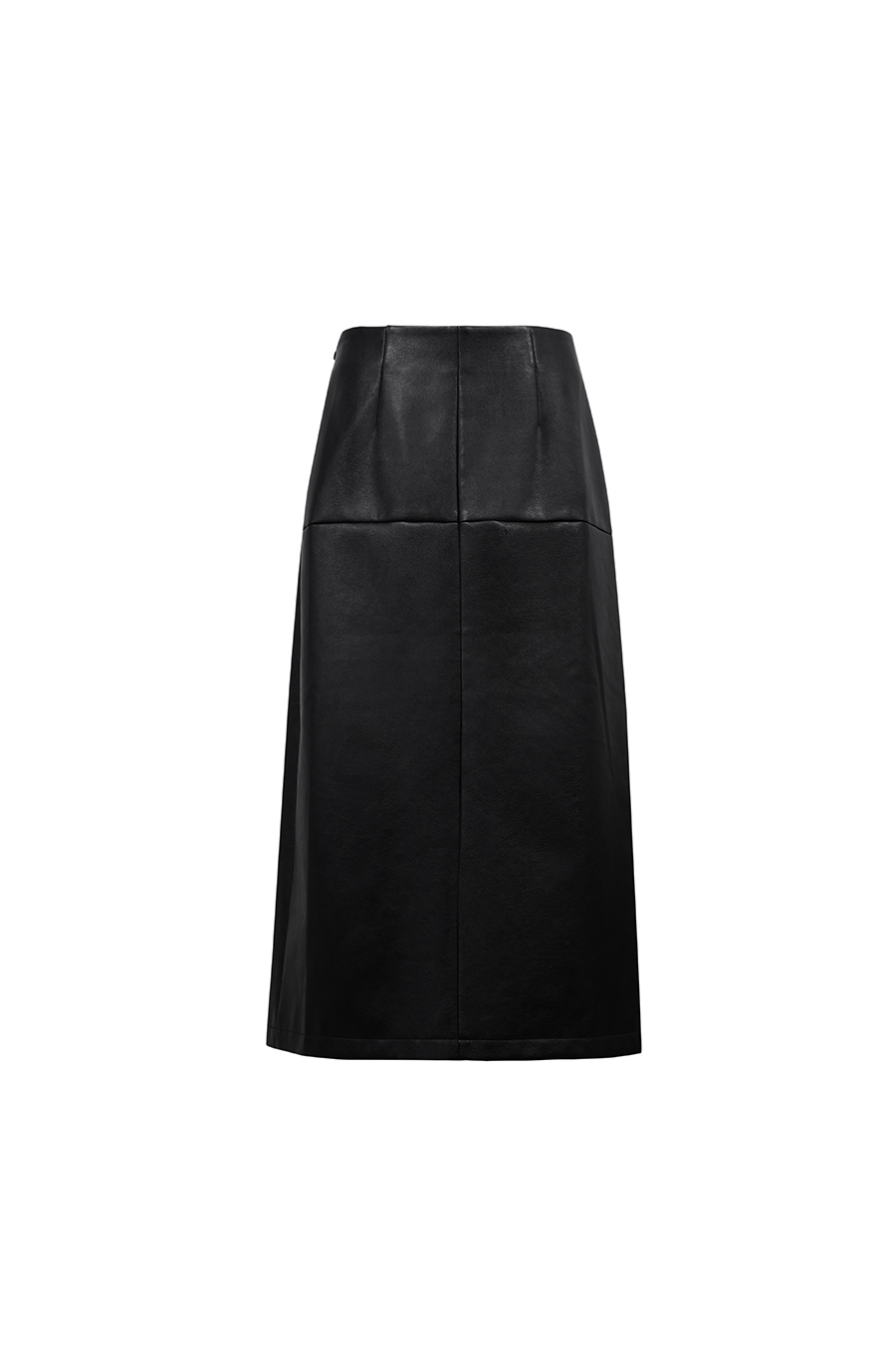 Eco Leather Midi Skirt | AMII