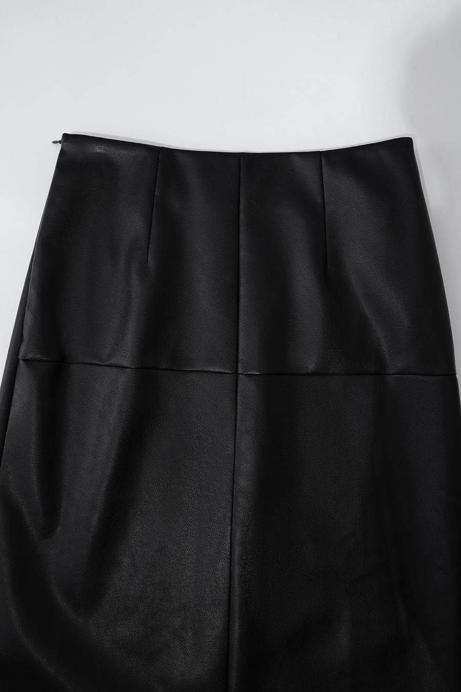 Eco Leather Midi Skirt | AMII