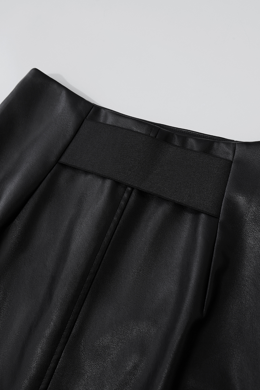 Eco Leather Midi Skirt | AMII