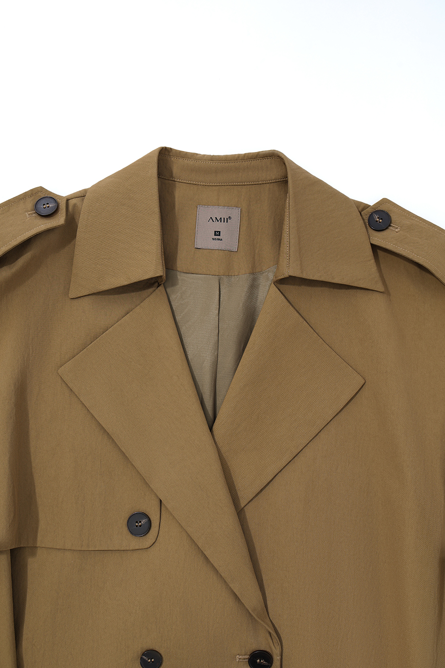 Commuter Double Breasted Trench Coat | AMII