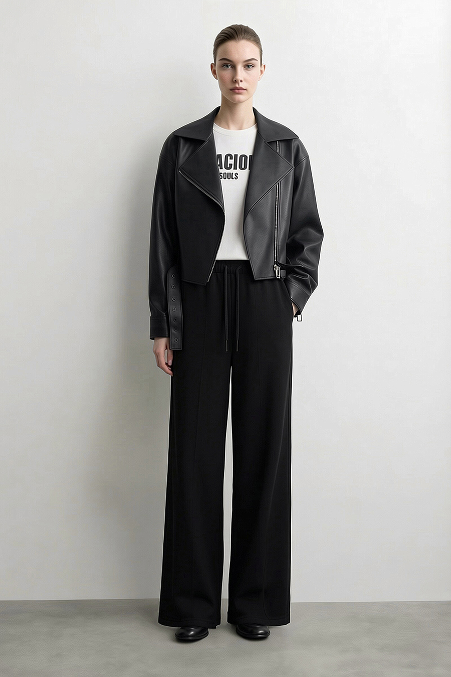 Loose Drawstring Casual Pants|AMII