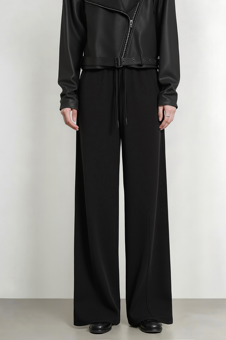 Loose Drawstring Casual Pants|AMII