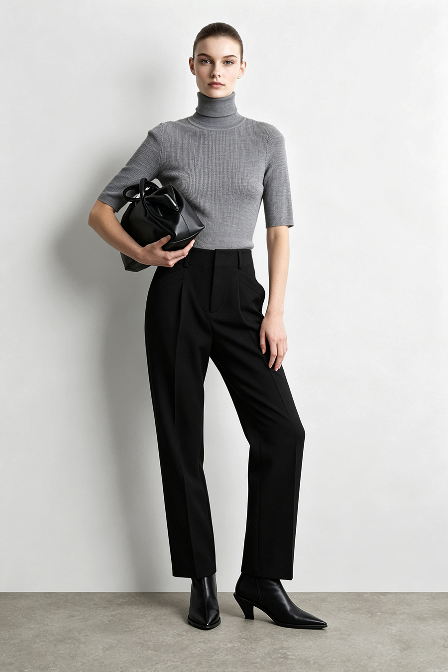 Commuter Tapered Casual Pants | AMII
