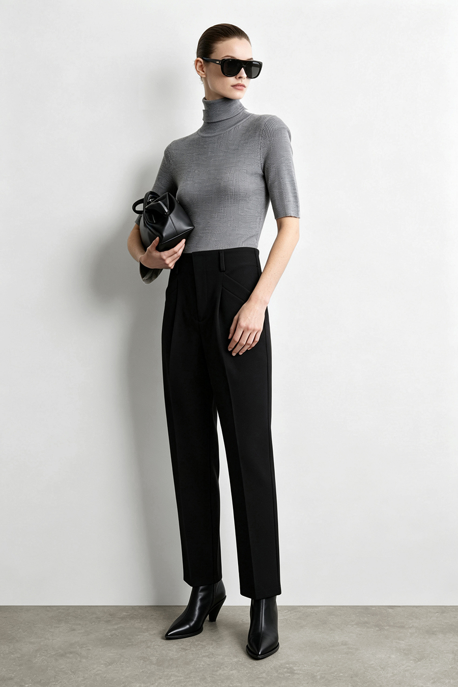 Commuter Tapered Casual Pants | AMII