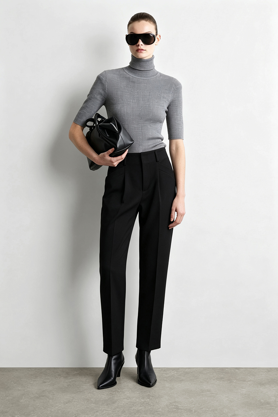 Commuter Tapered Casual Pants | AMII