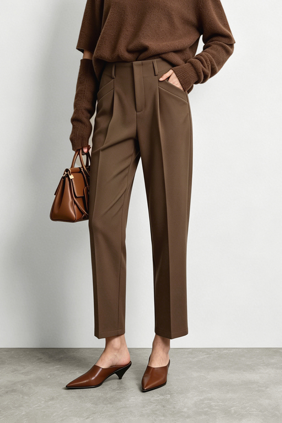 Commuter Tapered Casual Pants | AMII