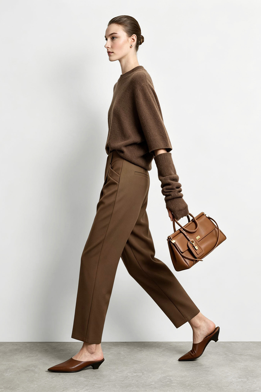Commuter Tapered Casual Pants | AMII