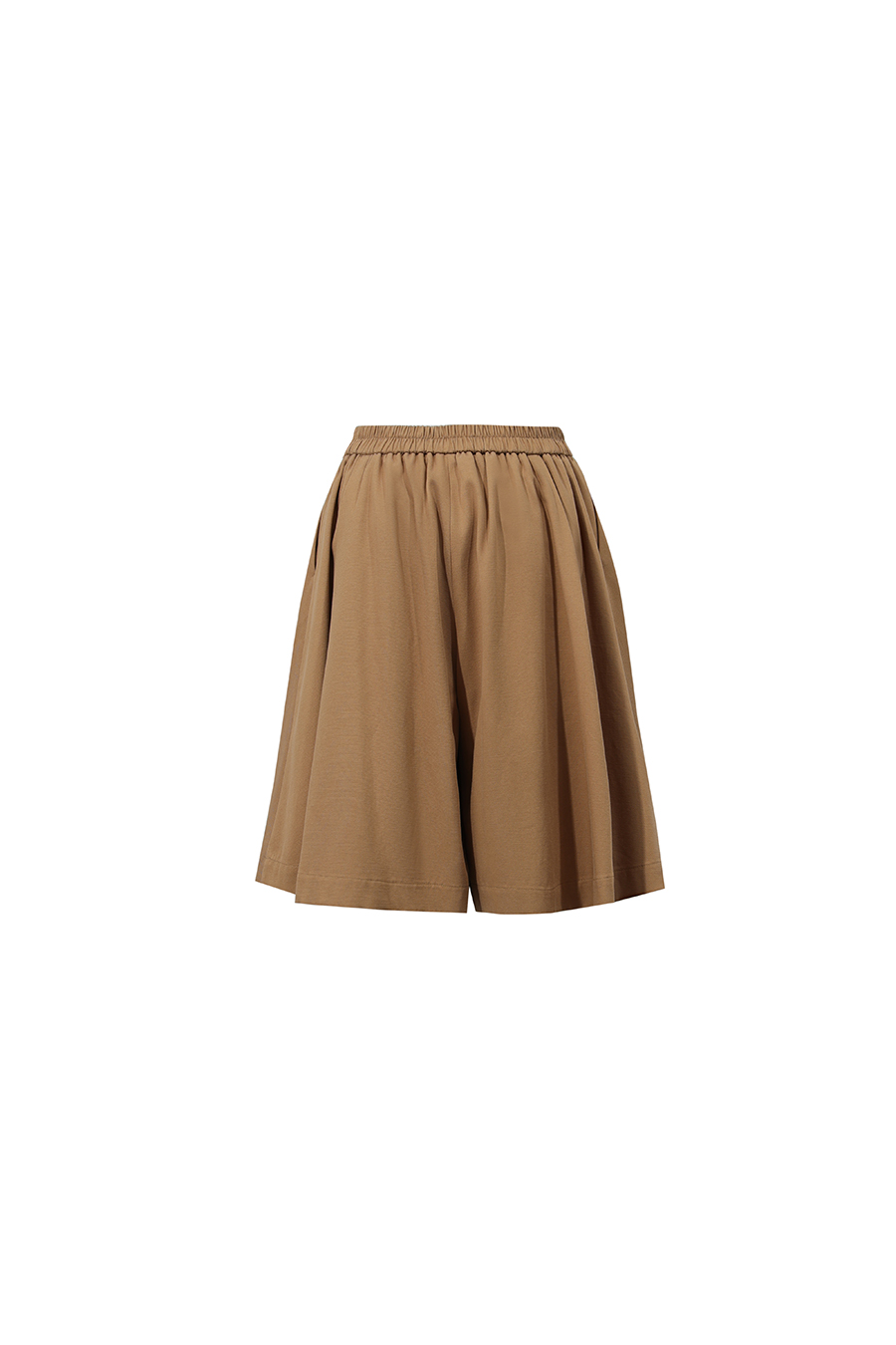 Ruched Wide Leg Casual Shorts | AMII