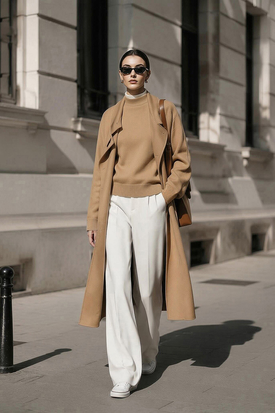 Faux-Layer Color-Block Sweater|AMII