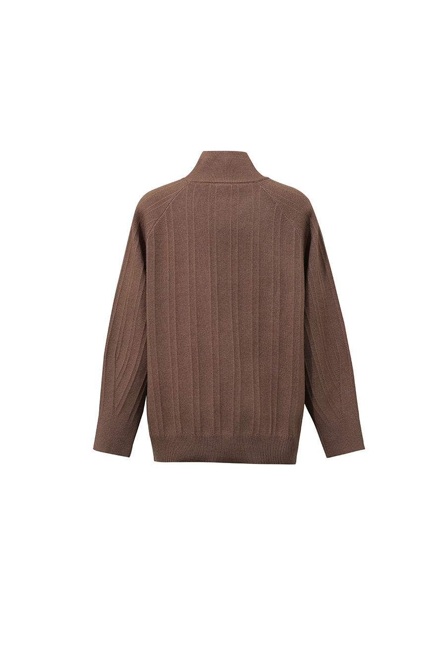Half-Zip Knit Sweater|AMII