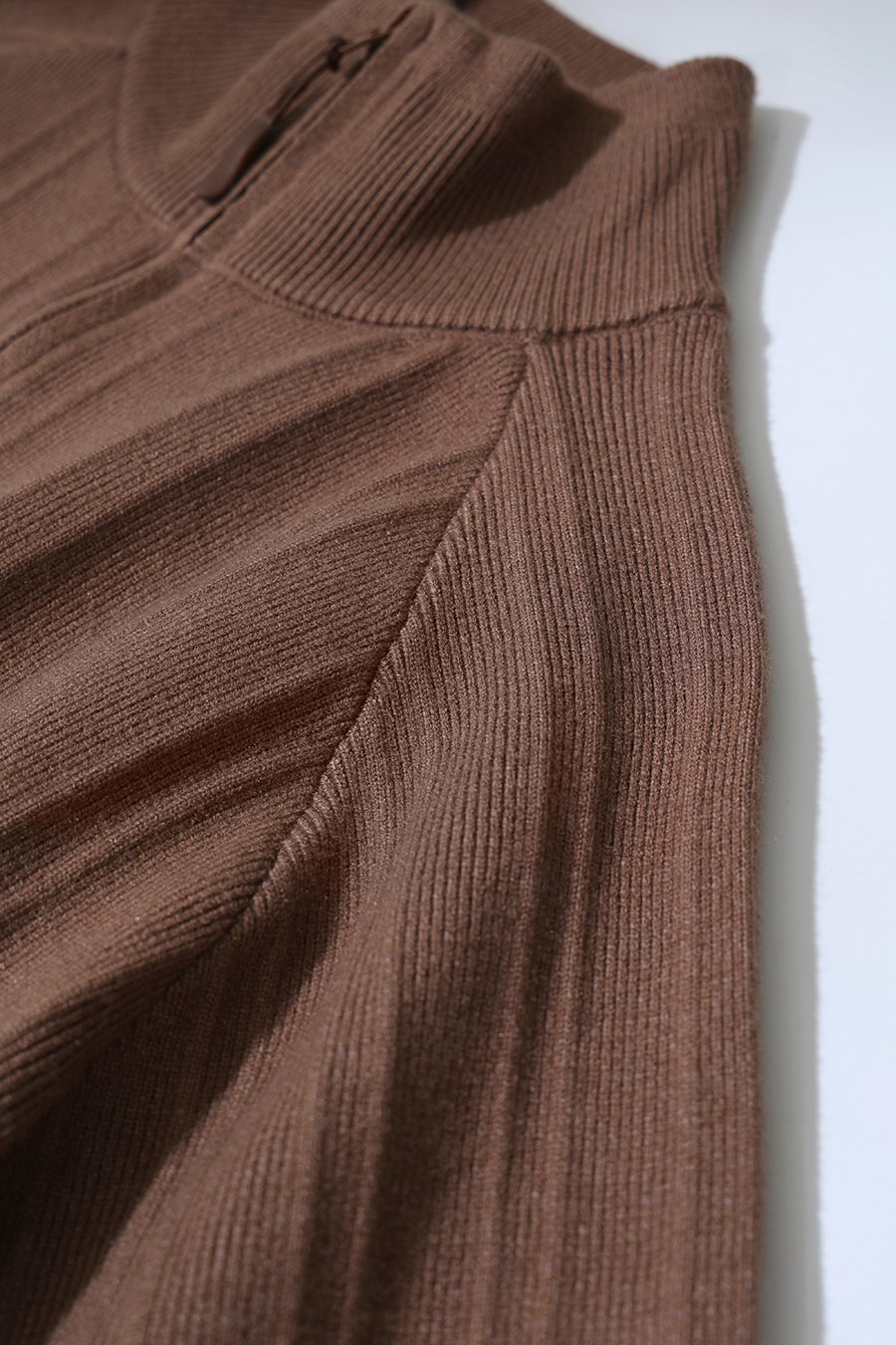 Half-Zip Knit Sweater|AMII