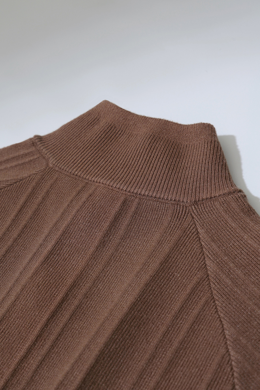 Half-Zip Knit Sweater|AMII