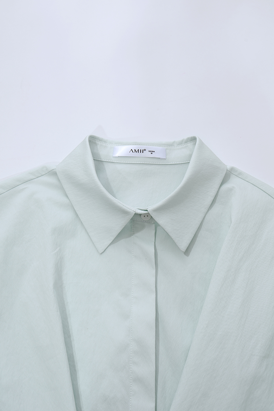 Beaded Pin Collar Shirt | AMII