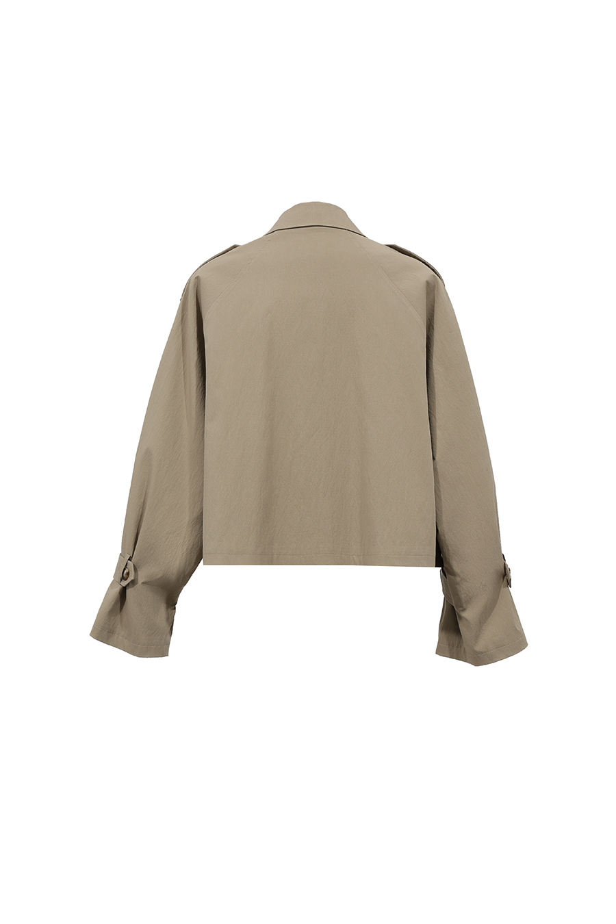 Raglan Sleeve Double Breasted Trench Coat | AMII