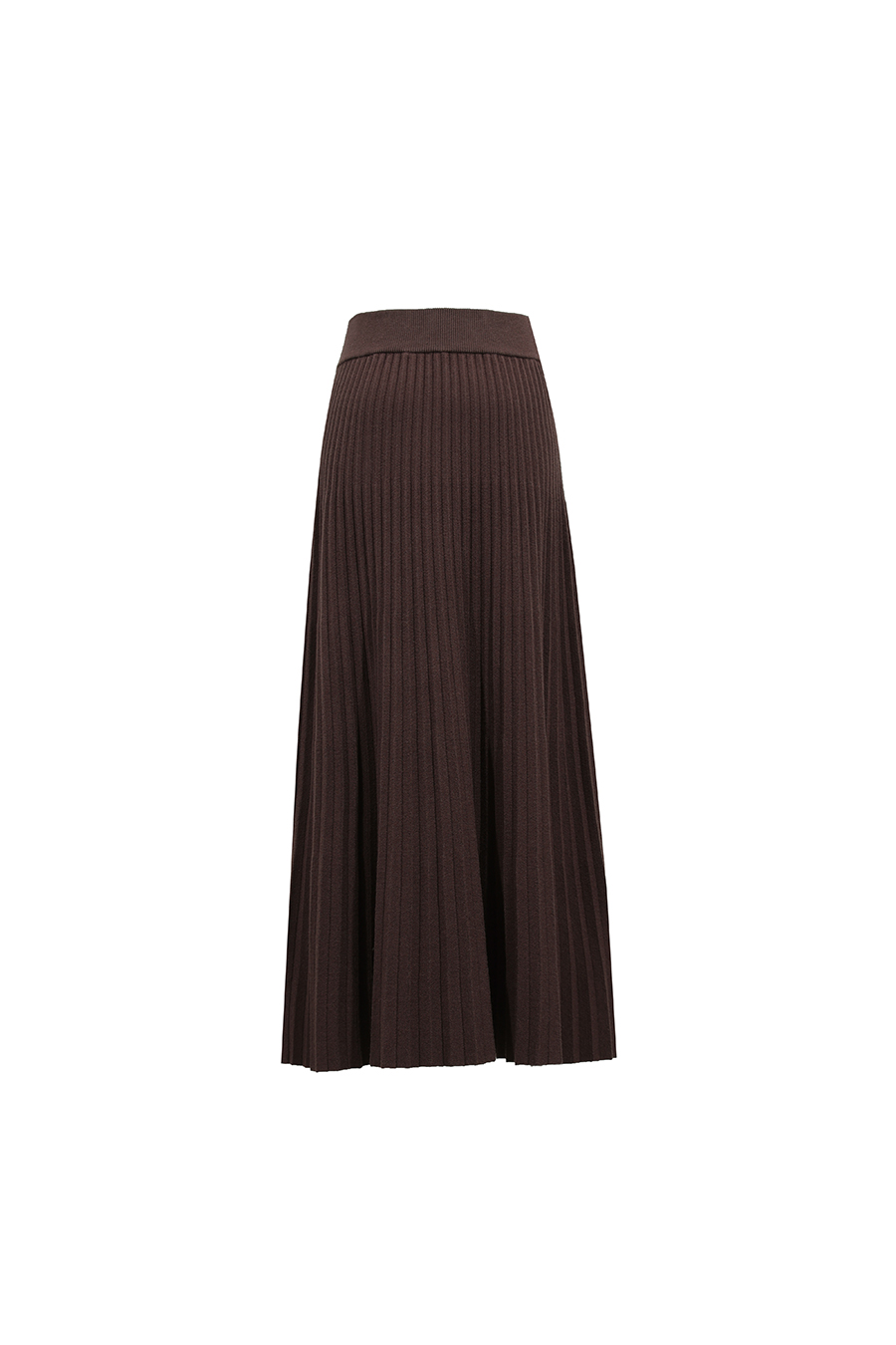 Rib Knit Midi Skirt | AMII