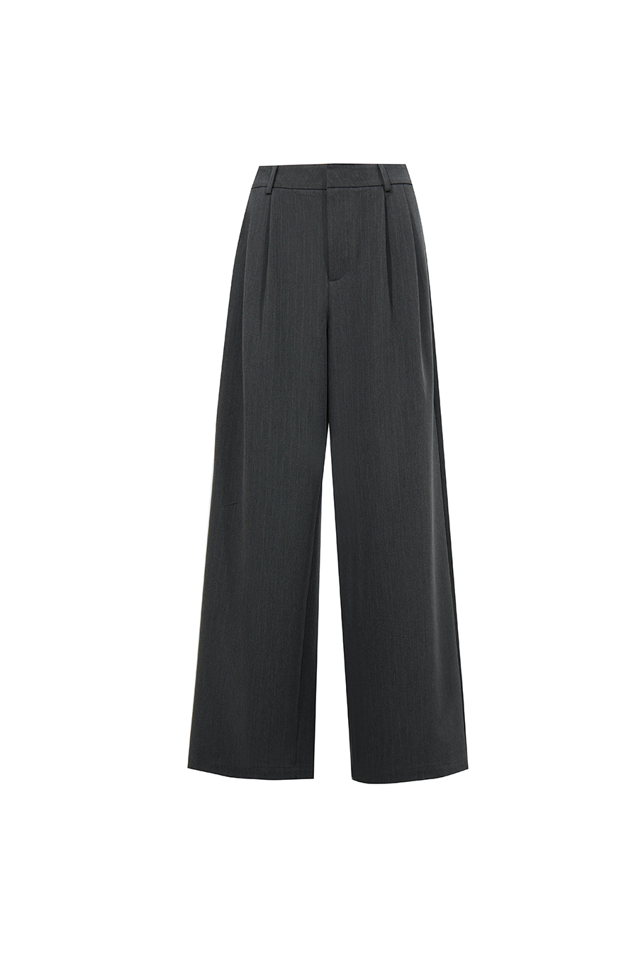Striped Wide Leg Casual Pants | AMII