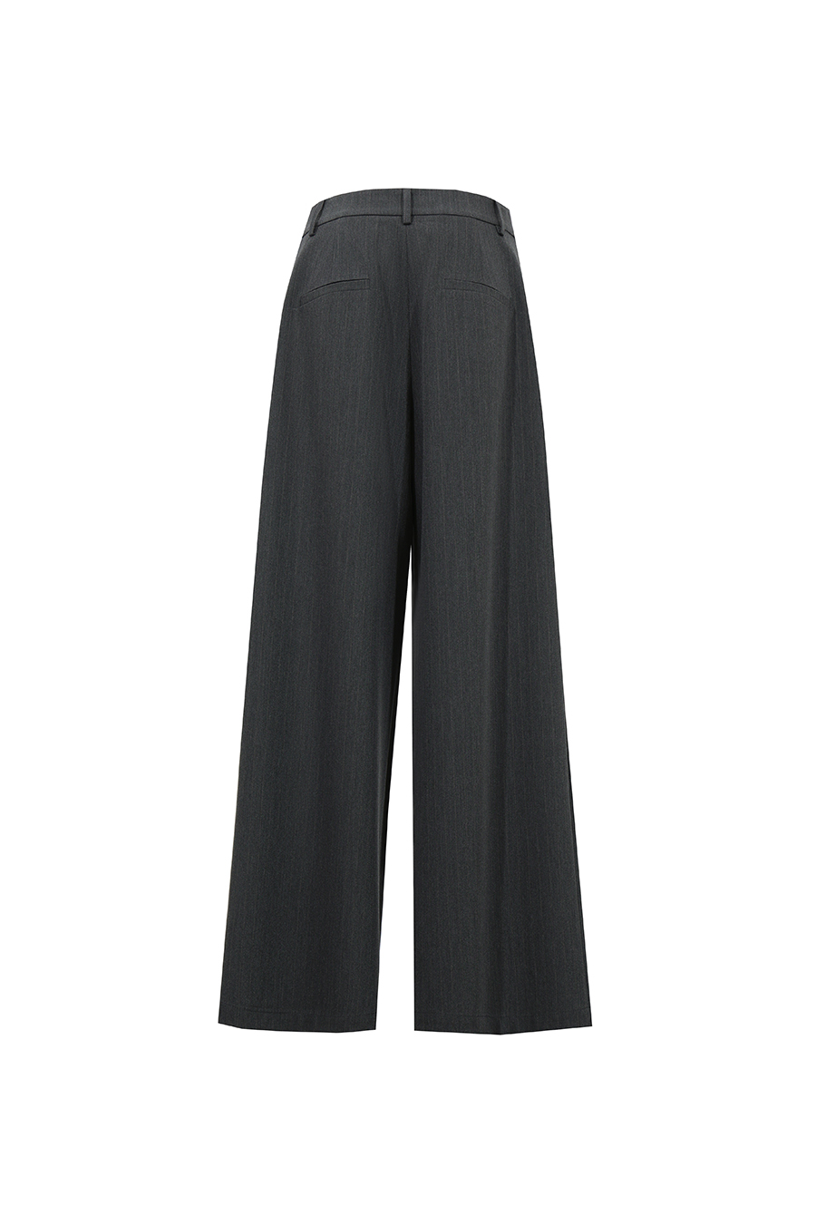 Striped Wide Leg Casual Pants | AMII