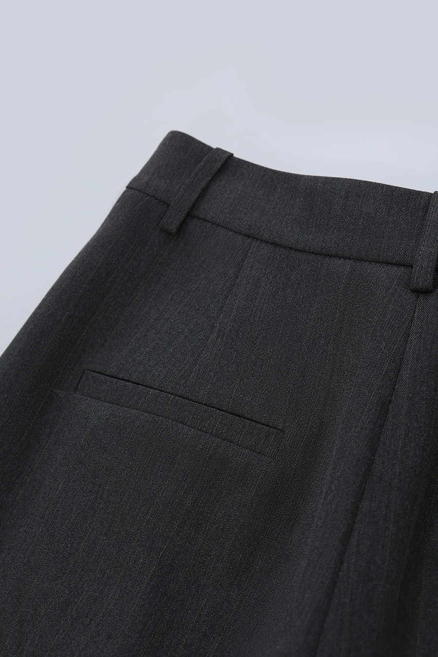 Striped Wide Leg Casual Pants | AMII