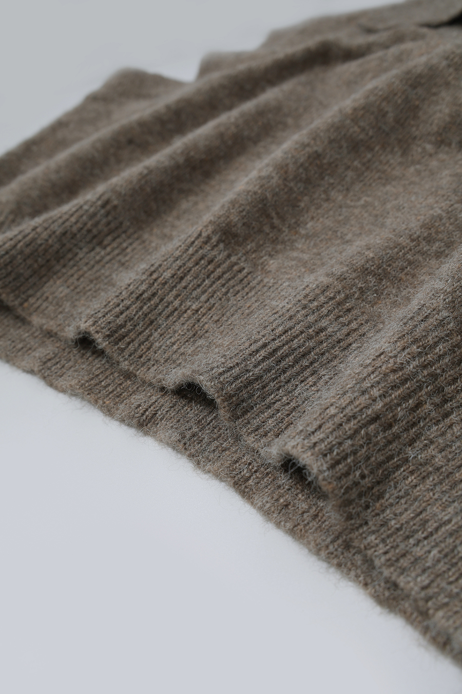 Polo Collar Knit Vest | AMII