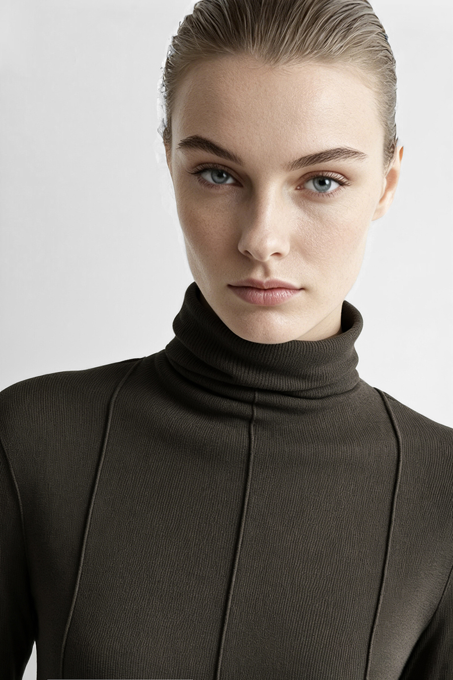 Versatile Slim-Fit Turtleneck Sweater | AMII
