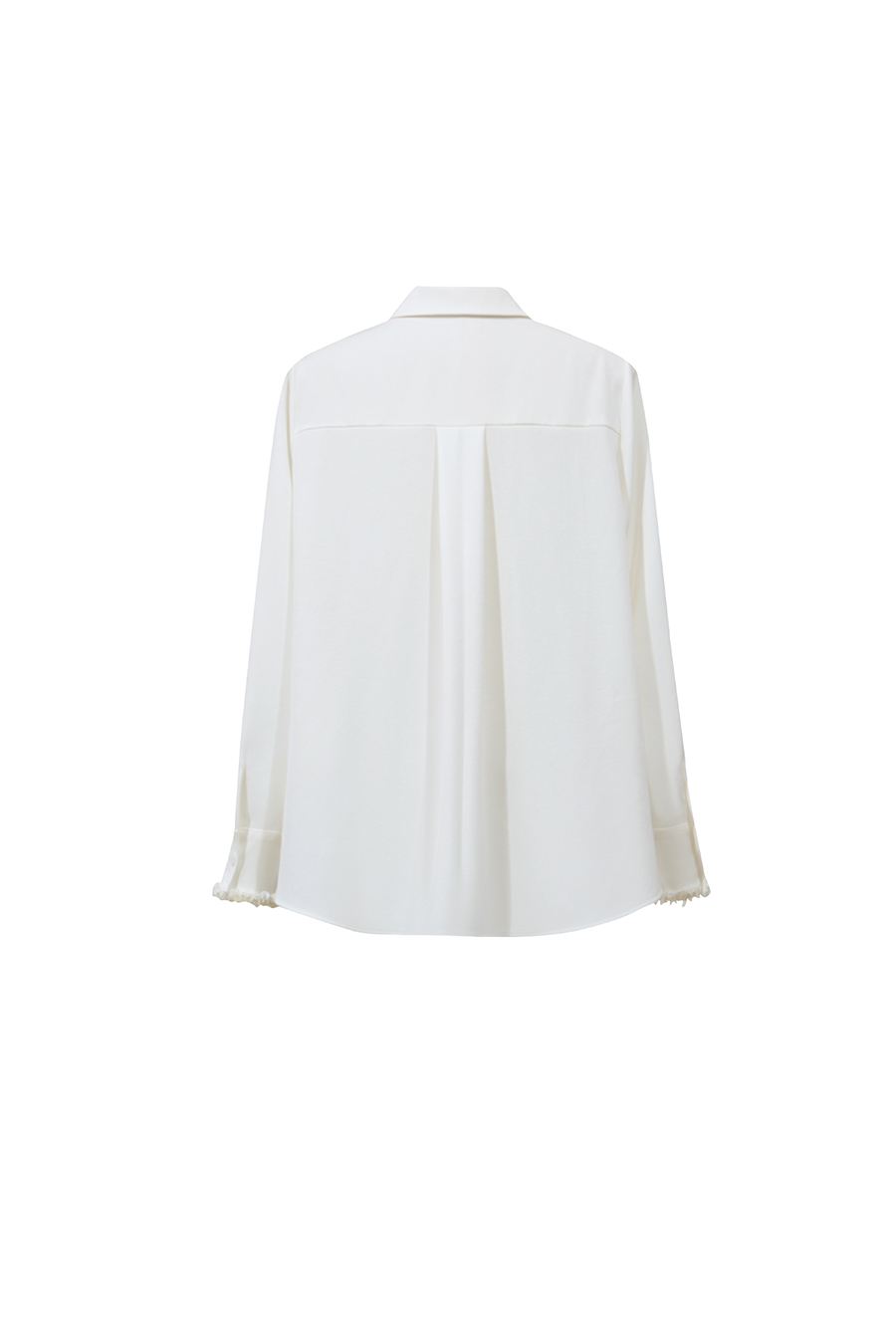 Beaded tape collared shirt|AMII