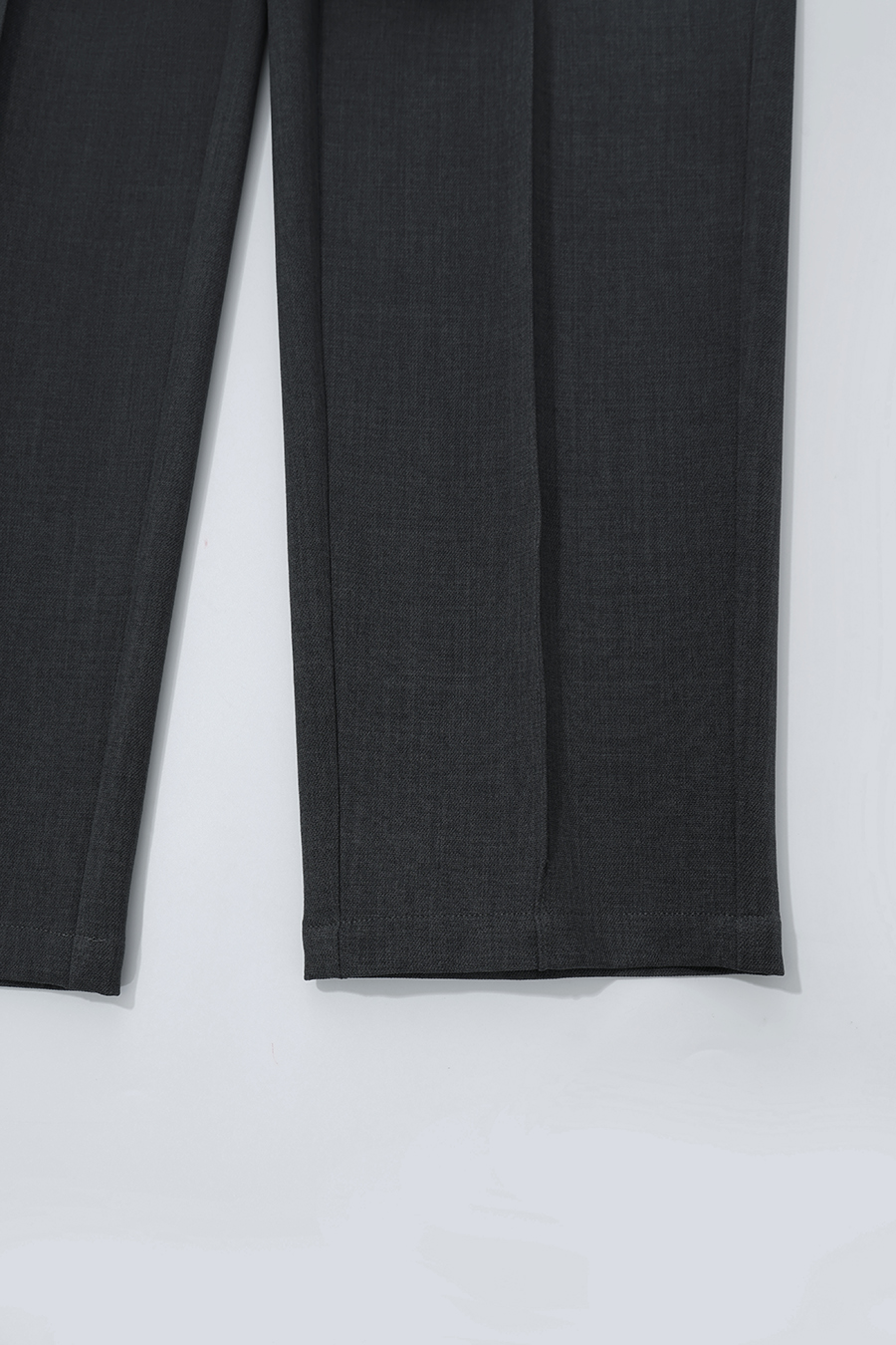 Pin‑Tuck Pleat Tapered Casual Pants|AMII
