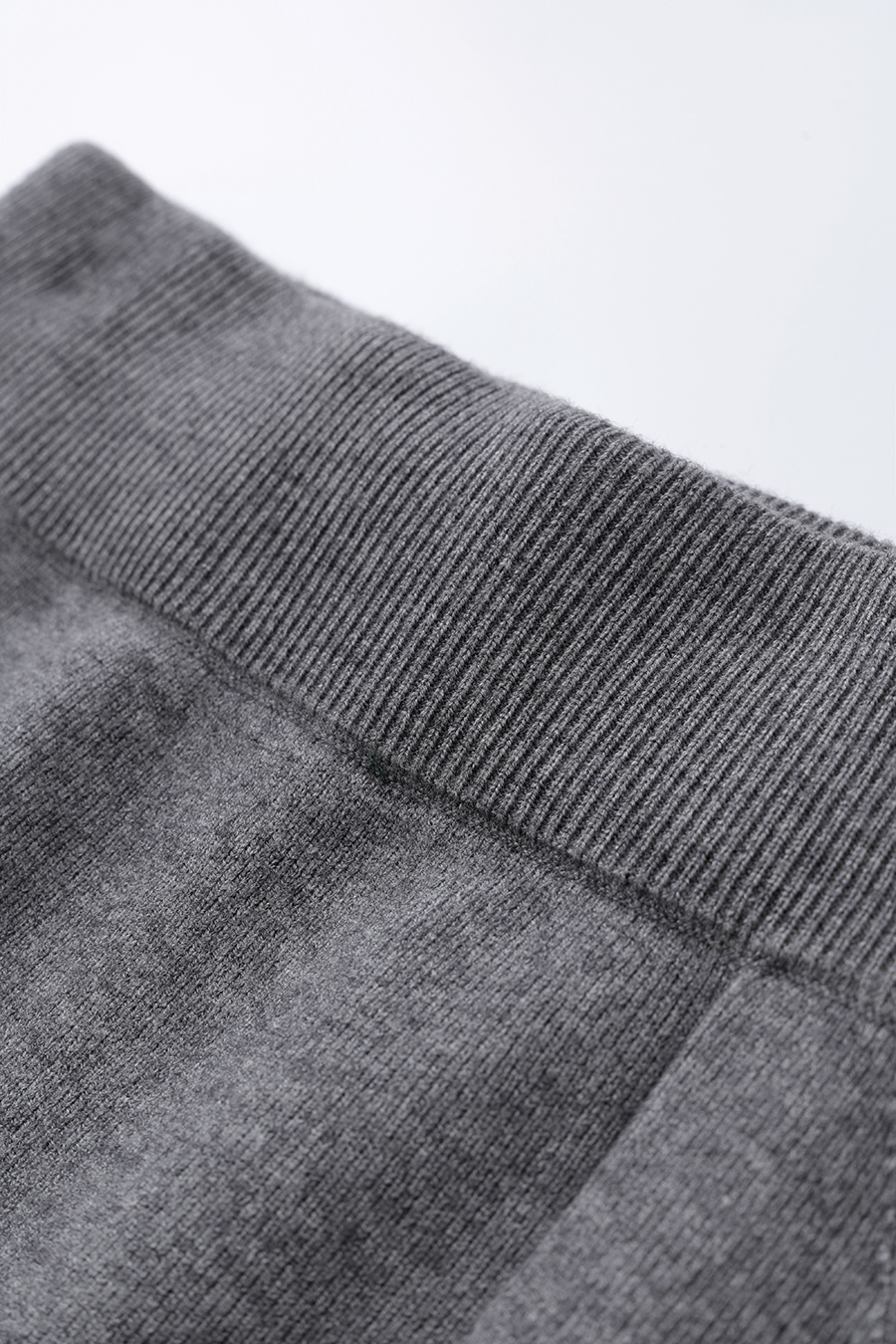 Casual High Waist Pocket Knit Skirt | AMII