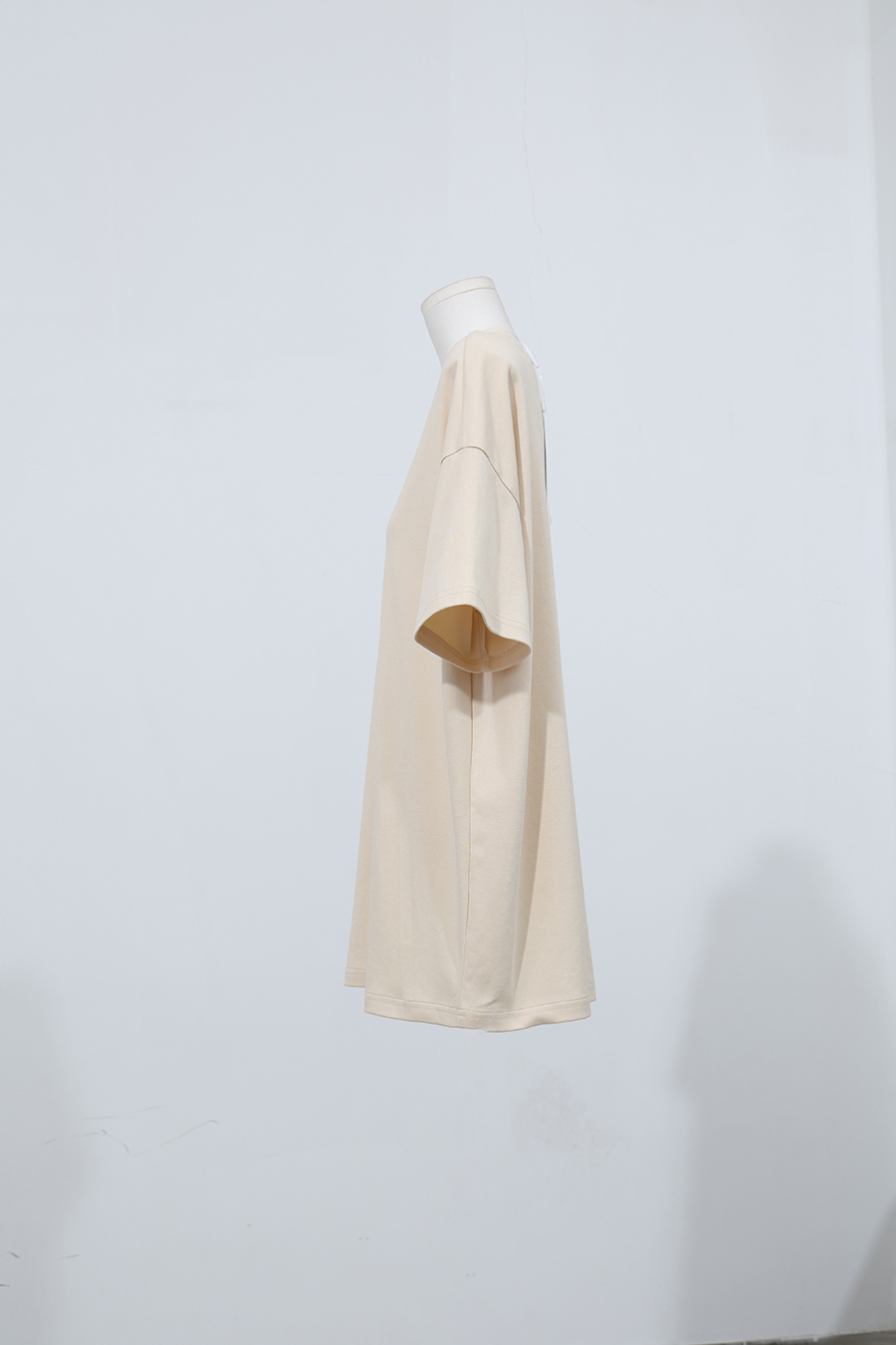 Geometric Embroidered 100% Cotton Tee | AMII