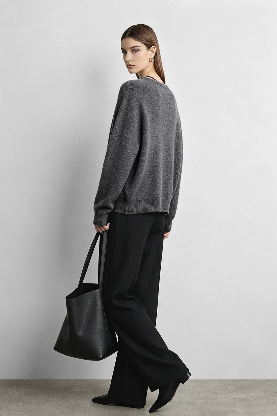 Bow Knot Button Knit Cardigan|AMII
