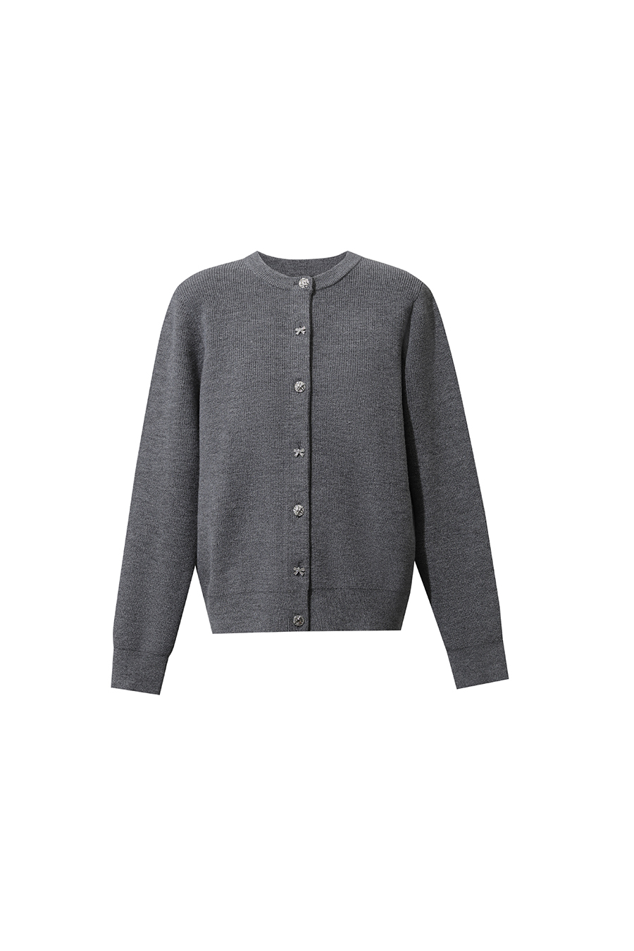 Bow Knot Button Knit Cardigan|AMII